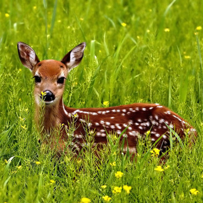 white tail deer trapping